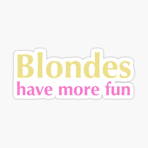 Item preview, Blonde designed and sold by Designsbyleahhh.