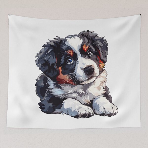 Item preview, Borzoi Puppy designed and sold by VelvetRoom.