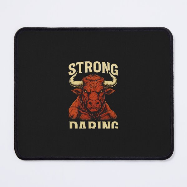 Item preview, Fierce Ox Illustration – Strong and Daring designed and sold by EBTArt.