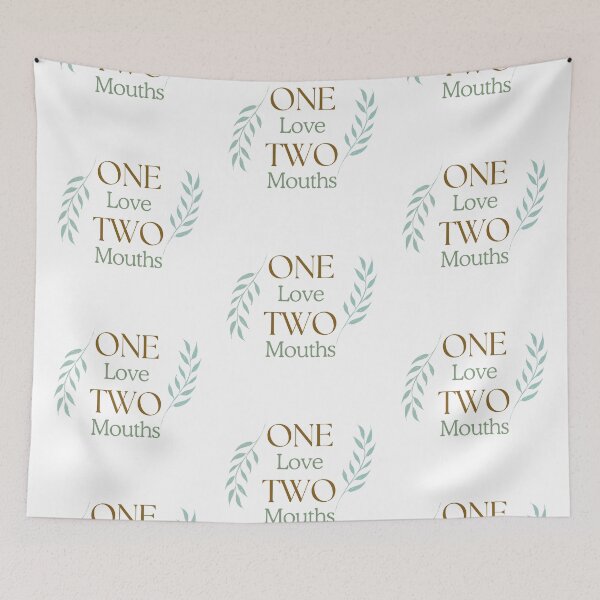 Item preview, One love two mouths designed and sold by PxndxBum.