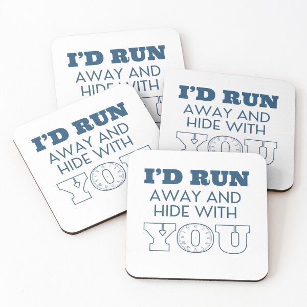 Item preview, I'd run away and hide with you designed and sold by PxndxBum.