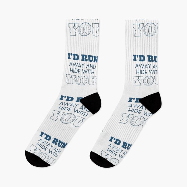 Item preview, I'd run away and hide with you designed and sold by PxndxBum.