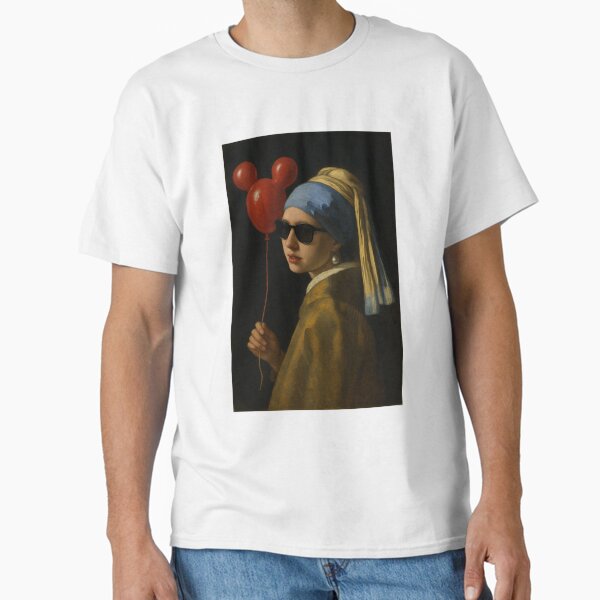 Item preview, The Girl with the Pearl Earring and the Balloon designed and sold by Theme Snark.