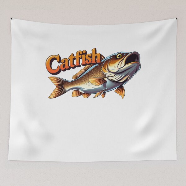 Item preview, Cool Catfish - Fishing Gifts  designed and sold by Galvanized.