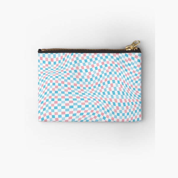Item preview, Warped Check Print - Trans Pride designed and sold by Daniel Bevis Design.
