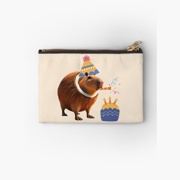 Item preview, Capibarello Cocossini Birthday – Celebrate with Coconut Capybara Meme  designed and sold by EmeraldeaArt.