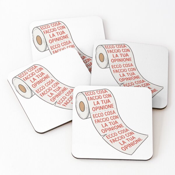 Item preview, Ecco cosa faccio con la tua opinione – Illustrazione ironica con carta igienica designed and sold by IroniaeCo.