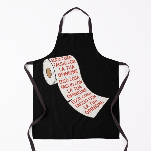 Item preview, Ecco cosa faccio con la tua opinione – Illustrazione ironica con carta igienica designed and sold by IroniaeCo.
