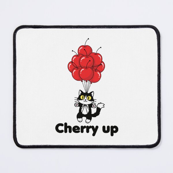 Item preview, Happy cat, Cherry up cat  designed and sold by Ameerh Workshop .