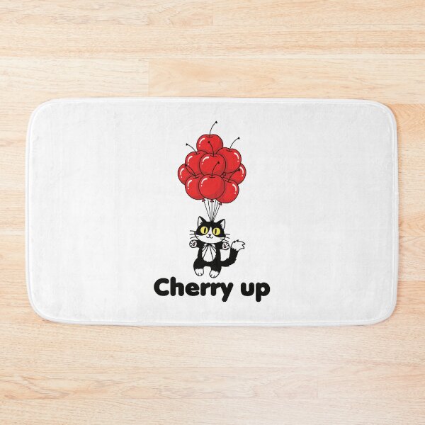 Item preview, Happy cat, Cherry up cat  designed and sold by Ameerh Workshop .