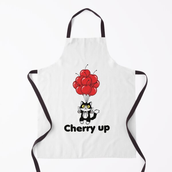 Item preview, Happy cat, Cherry up cat designed and sold by Ameerh Workshop .
