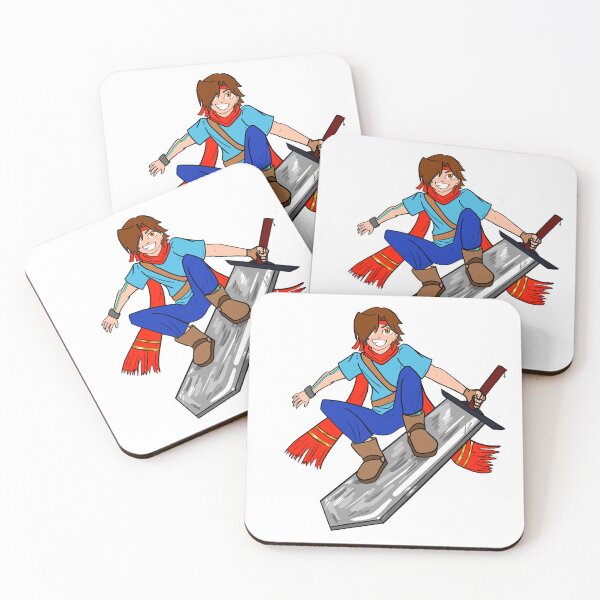 Item preview, Cool kid riding a sword! designed and sold by NeonSailfish.