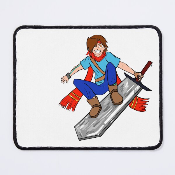 Item preview, Cool kid riding a sword! designed and sold by NeonSailfish.
