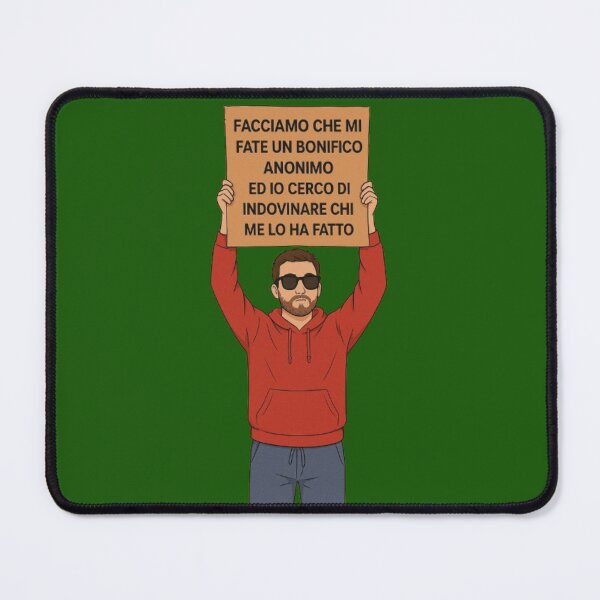 Item preview, Bonifico Anonimo Challenge – Illustrazione Ironica designed and sold by IroniaeCo.
