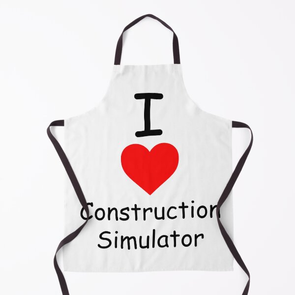 Item preview, I <3 Construction Simulator designed and sold by BurtBen.