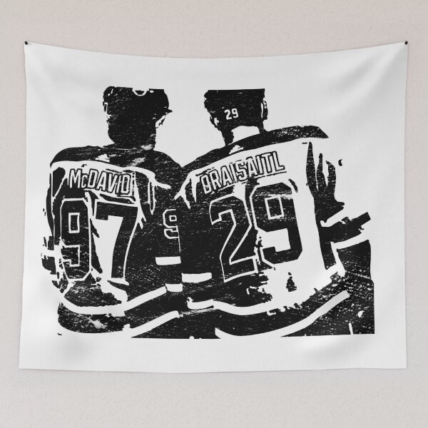 Item preview, CONNOR MCDAVID AND LEON DRAISAITL designed and sold by I HEART SPORTS.
