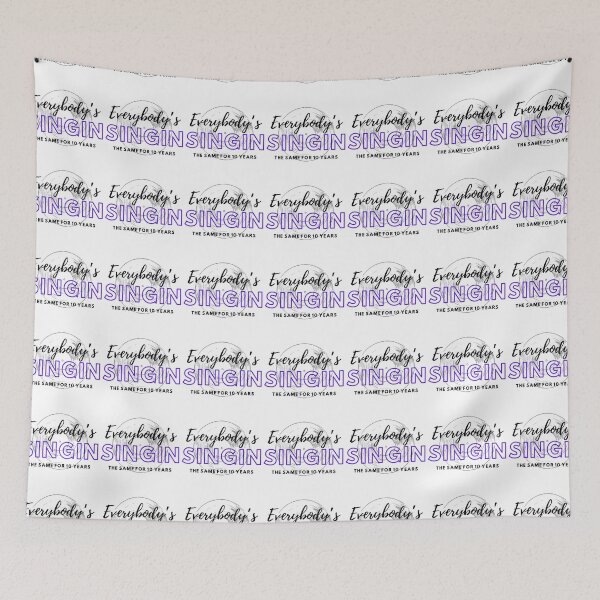Item preview, Everybody's singin the same for 10 years designed and sold by PxndxBum.