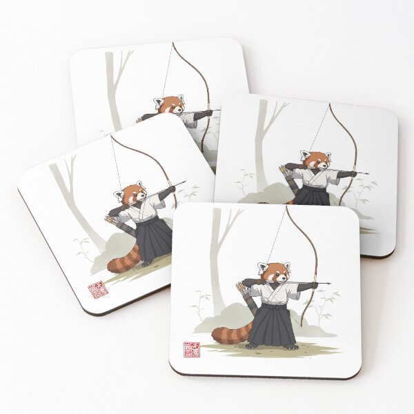 Item preview, Red Panda Samurai Archer designed and sold by k3rstman1.