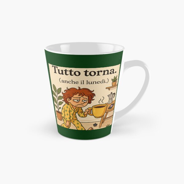 Item preview, Tutto Torna (Anche il Lunedì) – Frase Ironica Illustrata designed and sold by IroniaeCo.