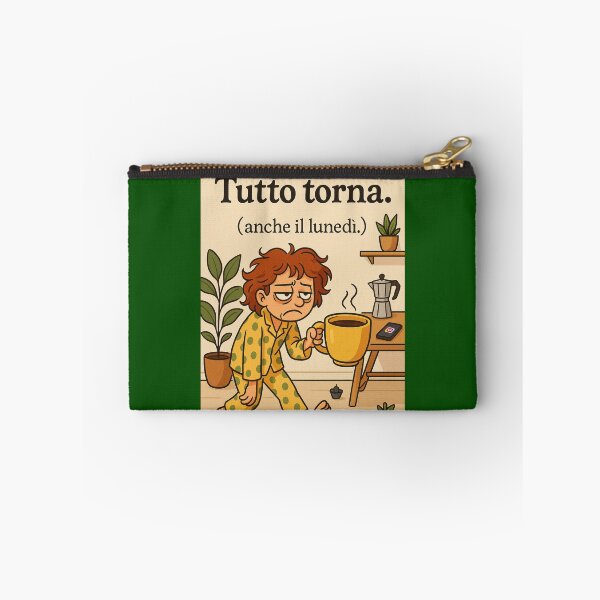 Item preview, Tutto Torna (Anche il Lunedì) – Frase Ironica Illustrata designed and sold by IroniaeCo.