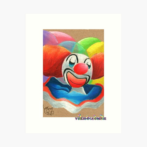 Bozo The Clown  Art Print