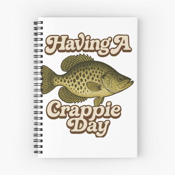 Item preview, Having A Crappie Day - Awesome Fishing Gift  designed and sold by Galvanized.