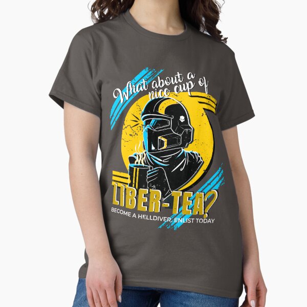 Artikel-Vorschau von Eine Tasse Liber-Tee - Helldivers 2 Backup, designt und verkauft von The Malva Glyphs.
