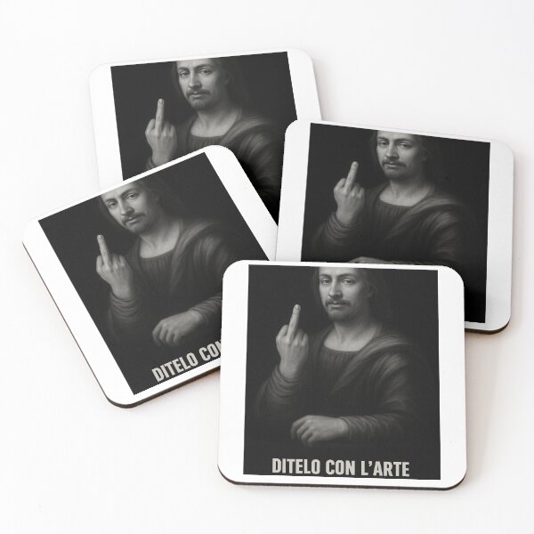 Item preview, Dite(velo) con l'Arte – Ritratto Classico Col Dito designed and sold by IroniaeCo.