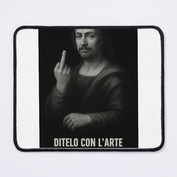 Item preview, Dite(velo) con l'Arte – Ritratto Classico Col Dito designed and sold by IroniaeCo.