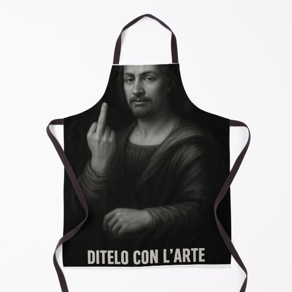 Item preview, Dite(velo) con l'Arte – Ritratto Classico Col Dito designed and sold by IroniaeCo.