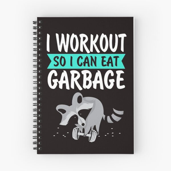 Item preview, I Workout So I Can Eat Garbage Funny designed and sold by KsuAnn.