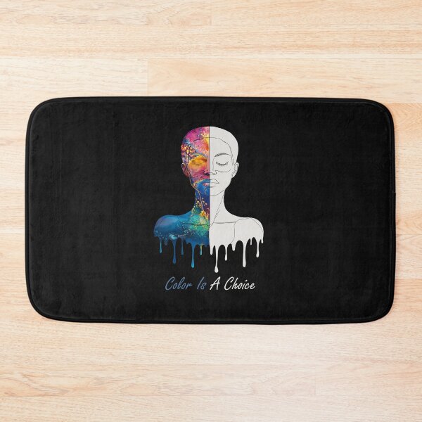 Item preview, Color Is a Choice – Duality Portrait Abstract designed and sold by FMproject.