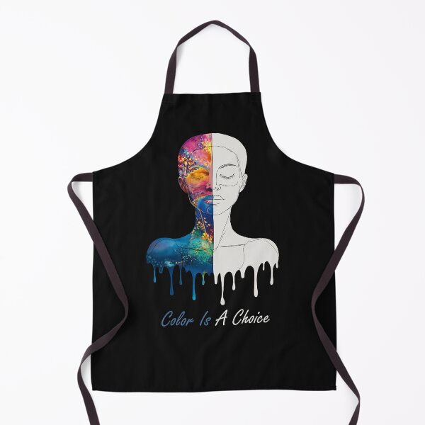 Item preview, Color Is a Choice – Duality Portrait Abstract designed and sold by FMproject.