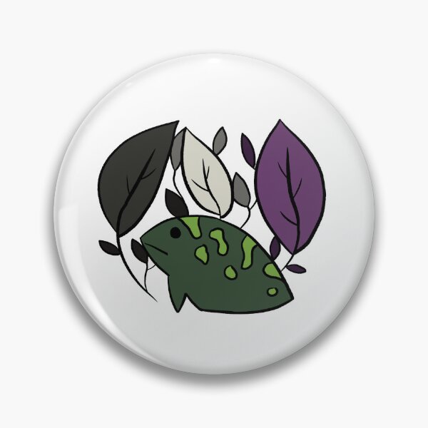 Item preview, Pride Frogs: Asexual Flag Discrete designed and sold by cetfish.