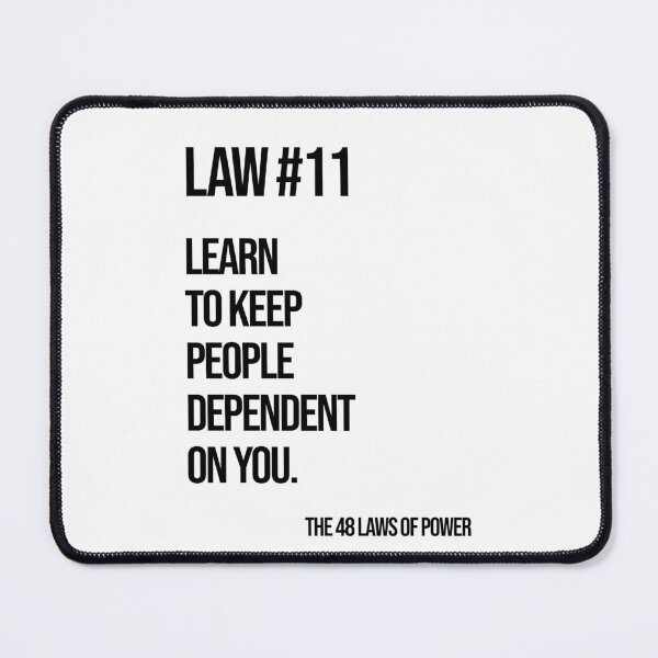 Item preview, Law 11 Poster – 48 Laws of Power designed and sold by Enea Kelo.