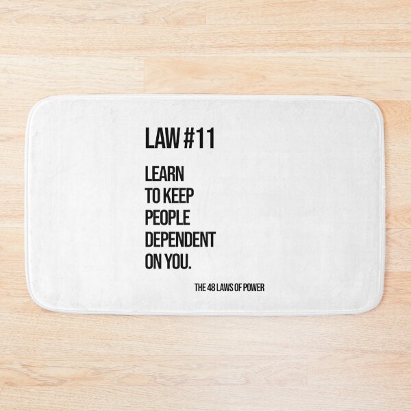 Item preview, Law 11 Poster – 48 Laws of Power designed and sold by Enea Kelo.