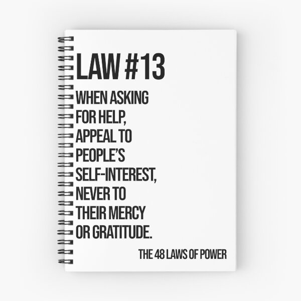 Item preview, Law 13 Poster – 48 Laws of Power designed and sold by Enea Kelo.