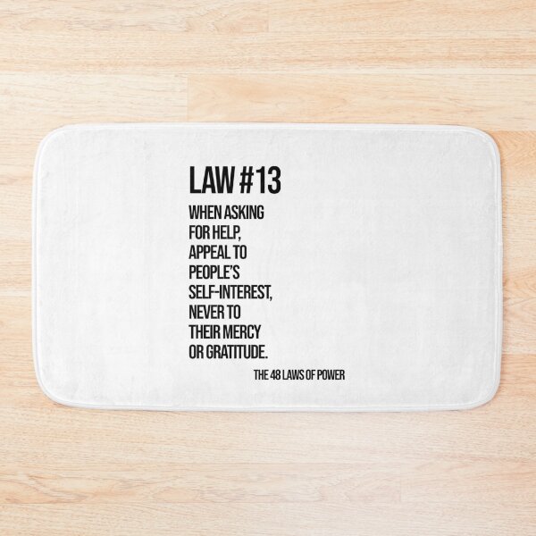 Item preview, Law 13 Poster – 48 Laws of Power designed and sold by Enea Kelo.