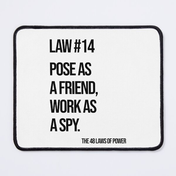 Item preview, Law 14 Poster – 48 Laws of Power designed and sold by Enea Kelo.
