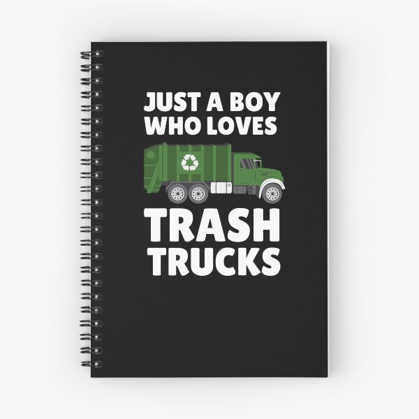 Item preview, Just a boy who loves trash trucks designed and sold by Str8like dattshirts.