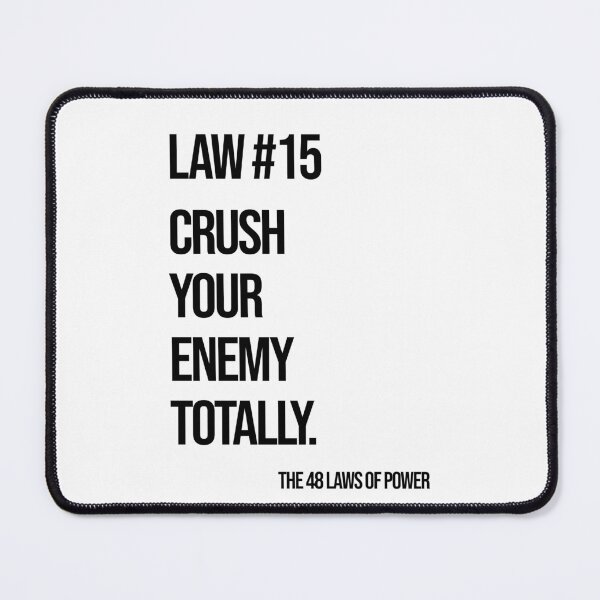 Item preview, Law 15 Poster – 48 Laws of Power designed and sold by Enea Kelo.
