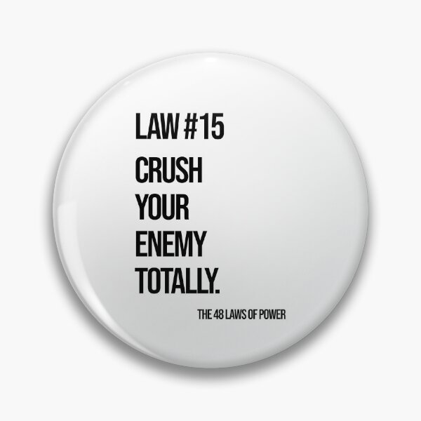 Item preview, Law 15 Poster – 48 Laws of Power designed and sold by Enea Kelo.