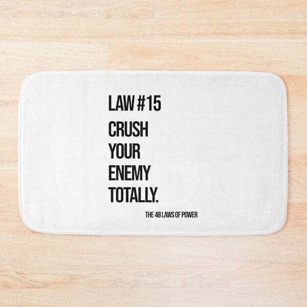 Item preview, Law 15 Poster – 48 Laws of Power designed and sold by Enea Kelo.