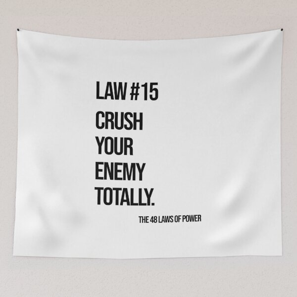 Item preview, Law 15 Poster – 48 Laws of Power designed and sold by Enea Kelo.
