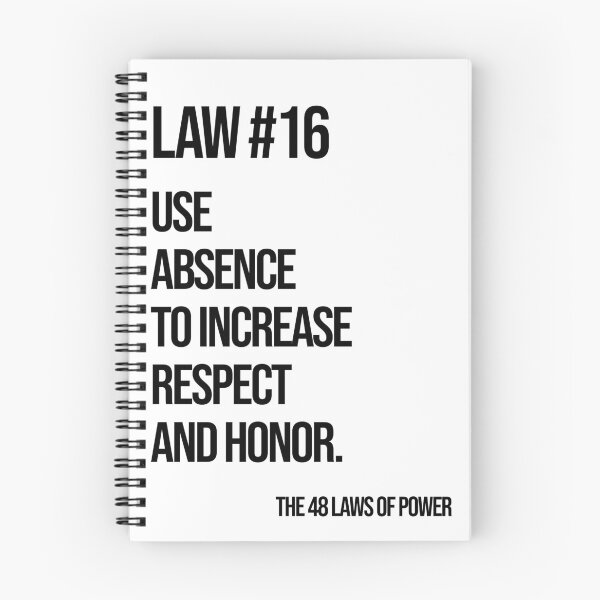 Item preview, Law 16 Poster – 48 Laws of Power designed and sold by Enea Kelo.