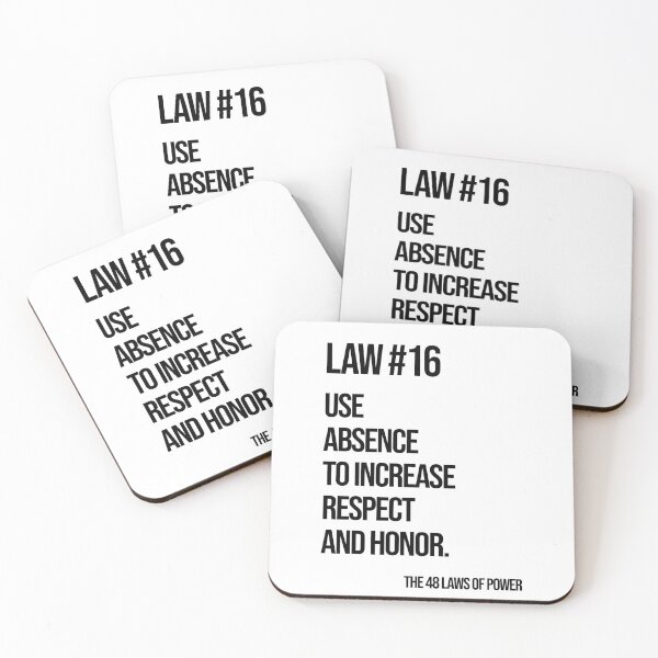Item preview, Law 16 Poster – 48 Laws of Power designed and sold by Enea Kelo.