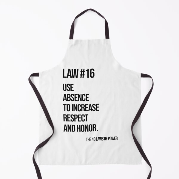 Item preview, Law 16 Poster – 48 Laws of Power designed and sold by Enea Kelo.