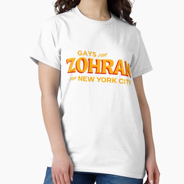 Artikel-Vorschau von Schwule für Zohran für New York City, designt und verkauft von Wick Designs.