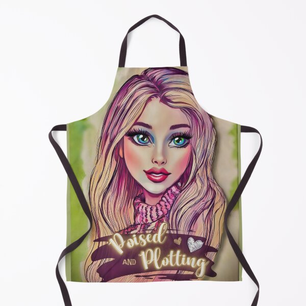 Item preview, Poised and Plotting Pop Art Portrait designed and sold by gleefulme.