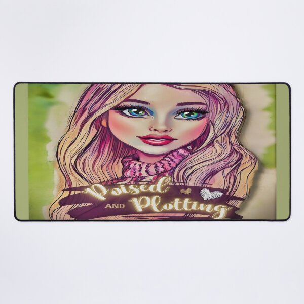 Item preview, Poised and Plotting Pop Art Portrait designed and sold by gleefulme.